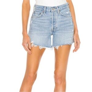 AGOLDE Parker Long Denim Shorts Swapmeet 30